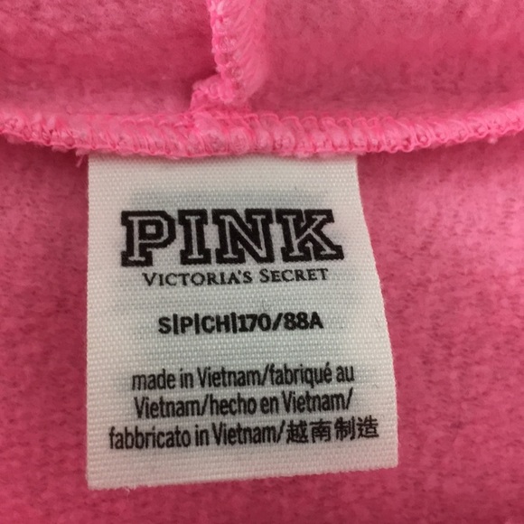 Women PINK Victoria’s Secret Crop hoodie size S - Picture 5 of 5